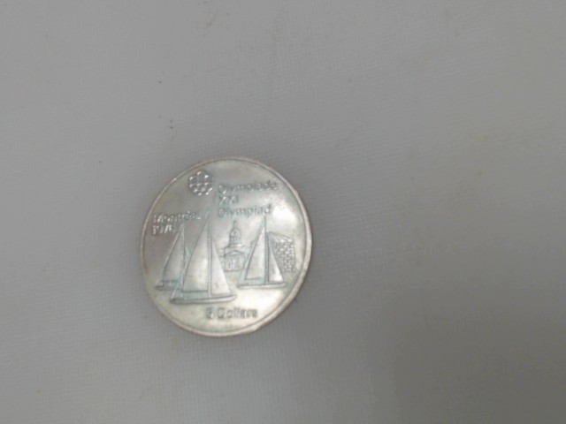 Piece 5$ olympique montreal 1976(argent)