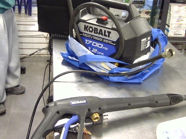 Electric pressure washer 1.2gpm