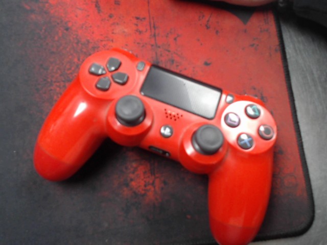 Manette de ps4 rouge