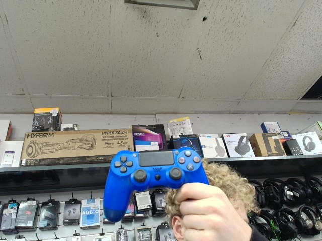 Manette ps4 bleu