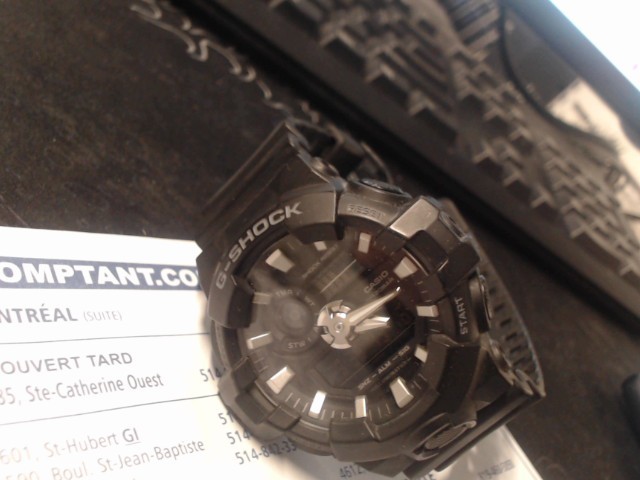 Montre g-shock steel black