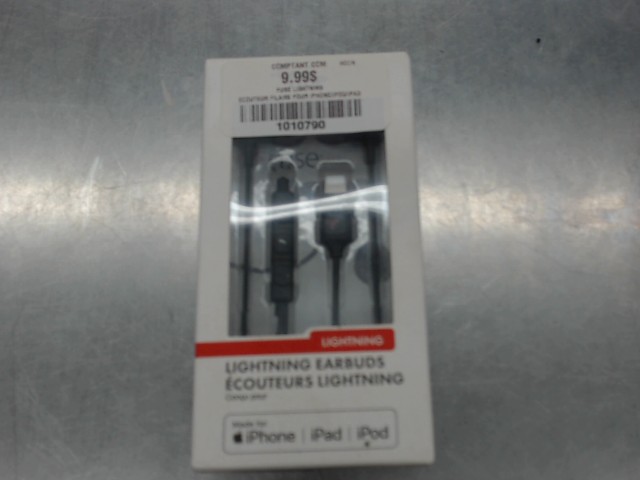 Ecouteur filaire pour iphone/ipod/ipad