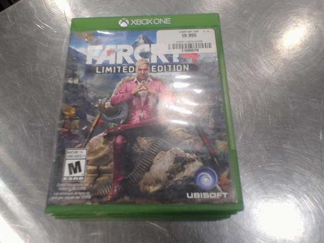 Far cry 4 limited edition jeu xbox one