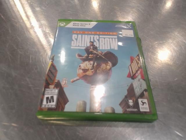 Saint row day one edition jeu xbox one/x