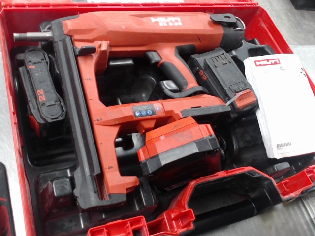 Clouteuse a beton avec 2 batt + charg