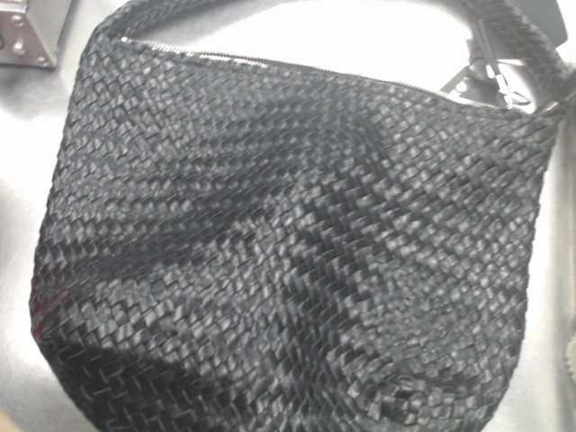 Sac a main massimo dutti cuir tisse