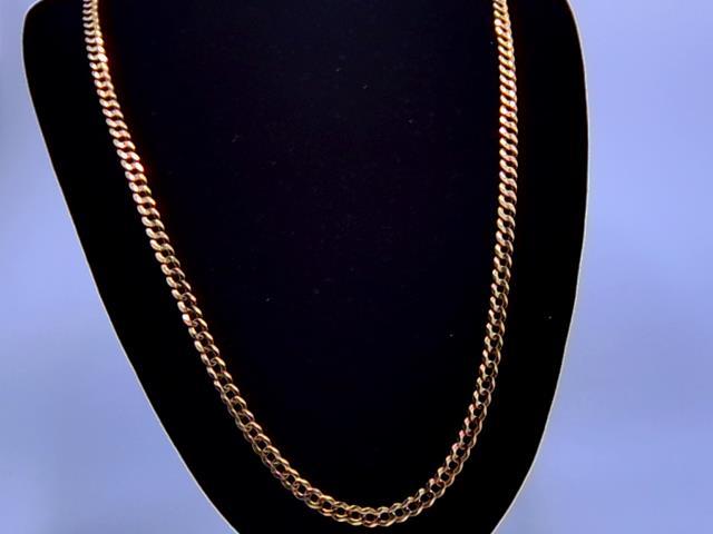 Chaine en or 10kt 23po