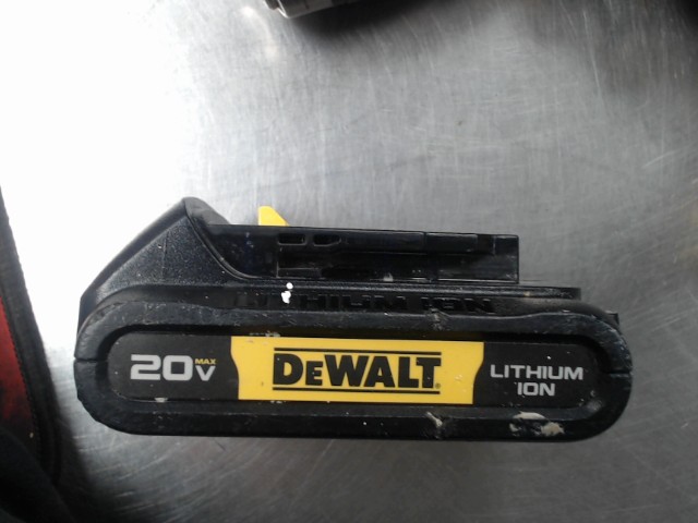 Batterie dewalt 20v noire
