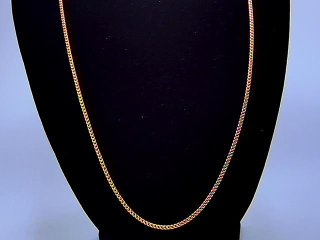 Chaine en or 10kt new 22po