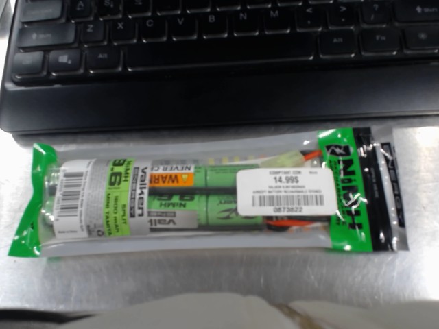 Airsoft battery rechargable opened