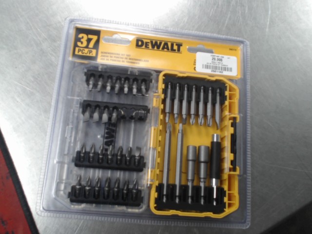 Jeu de pointes de tournevis