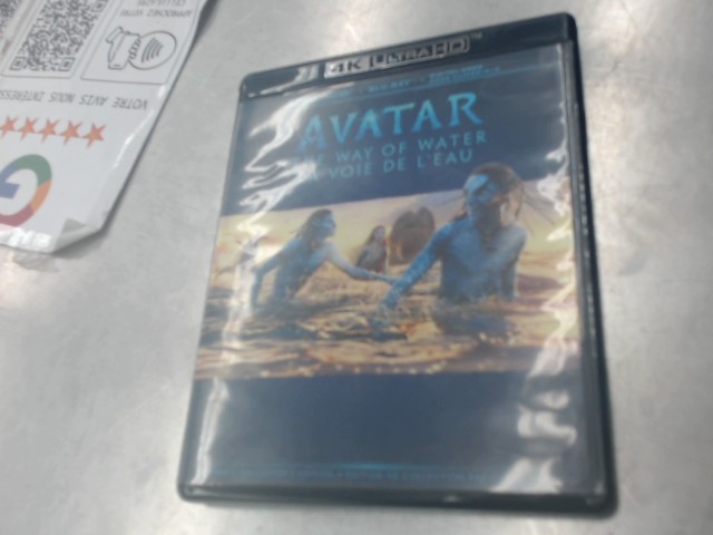 Avatar la voie de l'eau 4k uhd