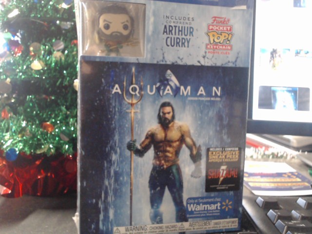 Bluray dvd digital aquaman avec pop new