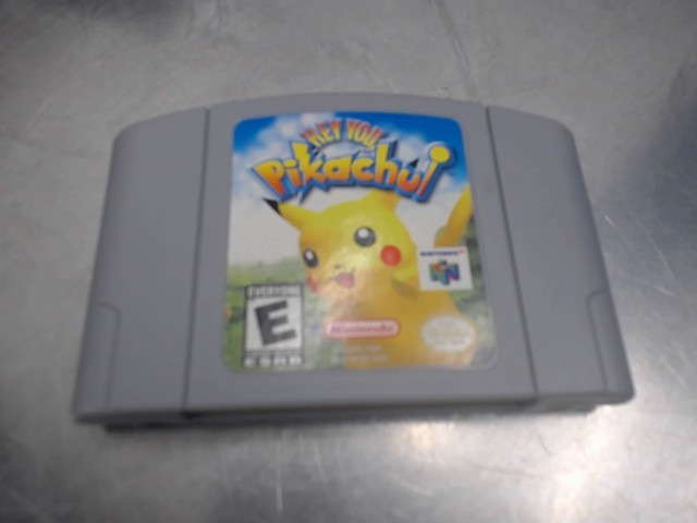 Hey you pikachu n64