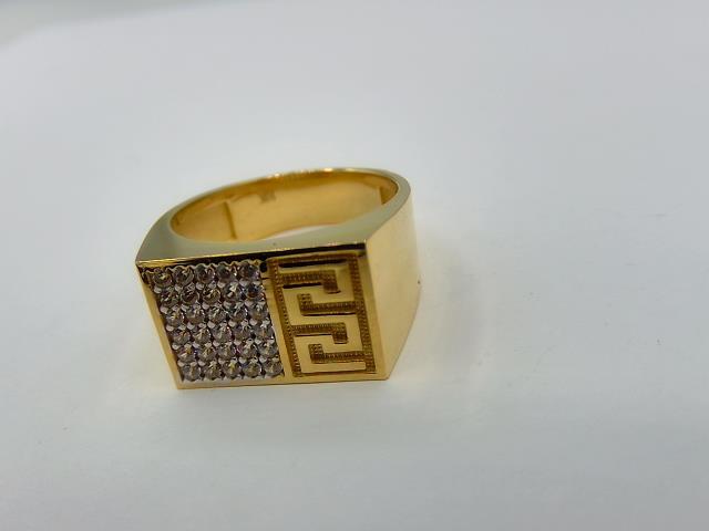 Bague en or 10kt new taille 10