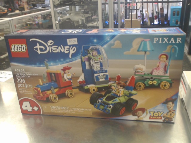Lego disney toystory train n rc car