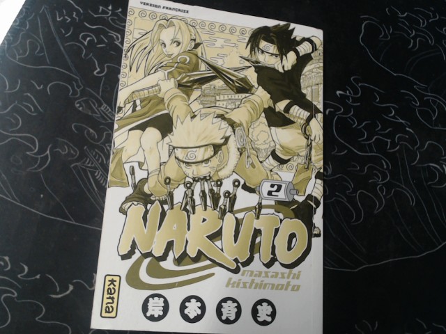 Manga naruto volume 2