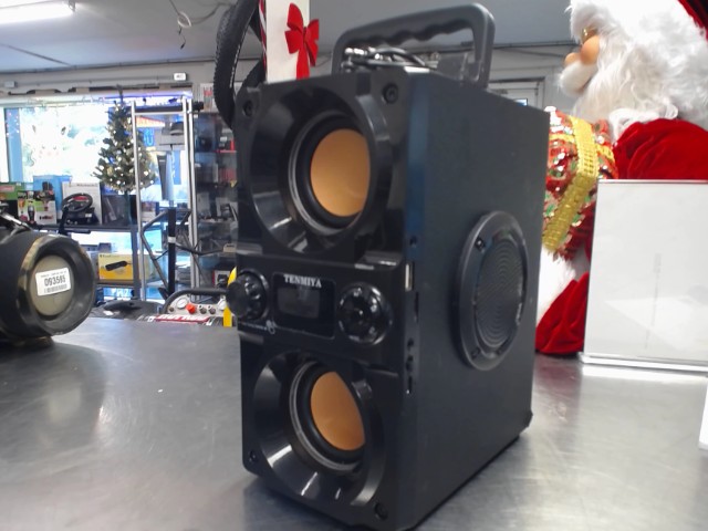 Haut parleur bluetooth avec man et fil