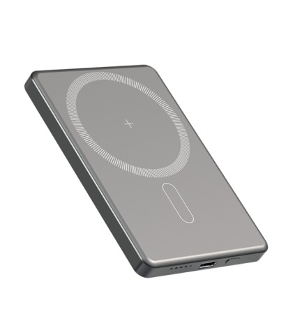 Powerbank magsafe 500mah couleur argent