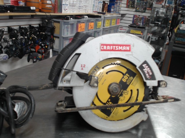 Scie ronde �lectrique 7-1/4