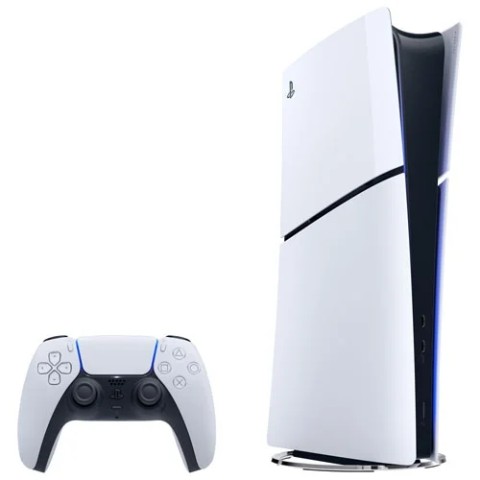 Console ps5 slim digitale blanche