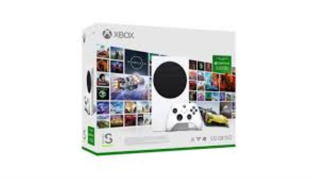 Xbox serie s dans boite avec manette fil