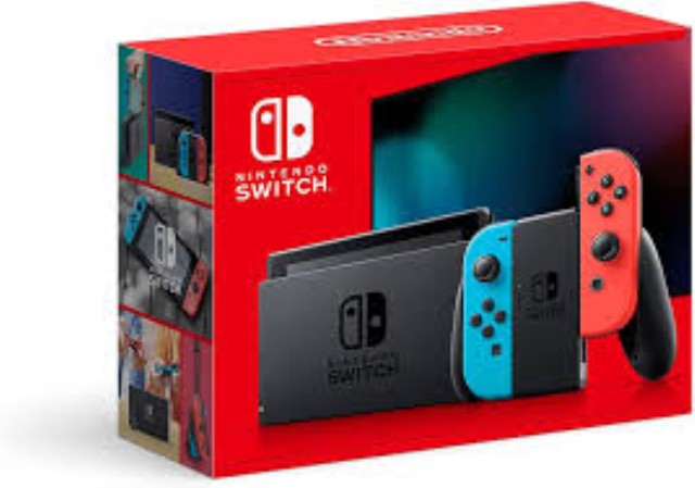 Nintendo switch dans boite