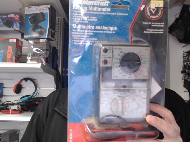 Multimetre analogique