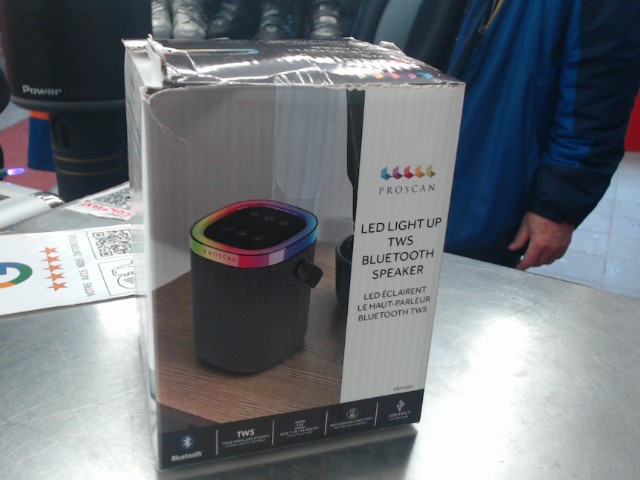 Haut parleur bluetooth led proscan