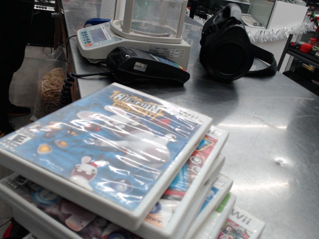 Jeu wii rayman raving rabbids