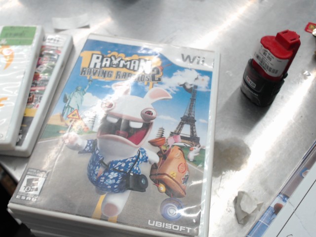 Jeu wii rayman raving rabbids 2