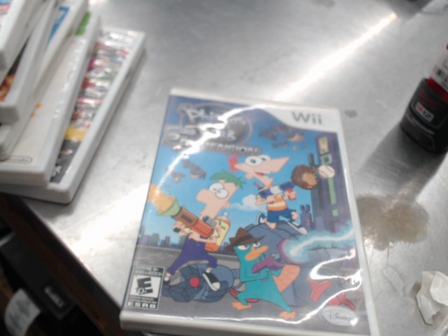 Jeu wii phineas and ferb 2nd dimension