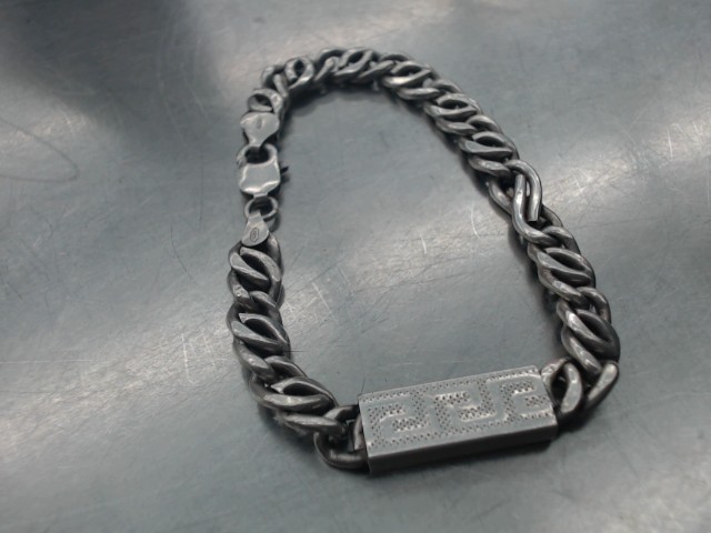 Bracelet en argent av plaque versace