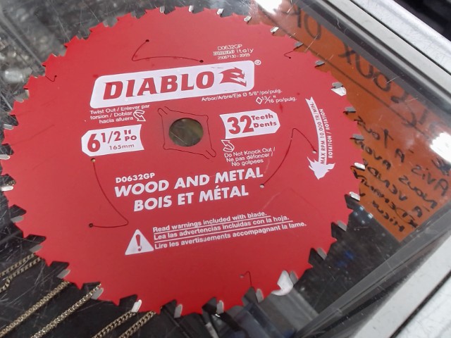 Lame de scie ronde 6