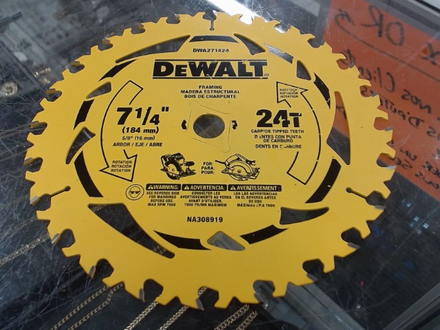 Lame de scie ronde 7