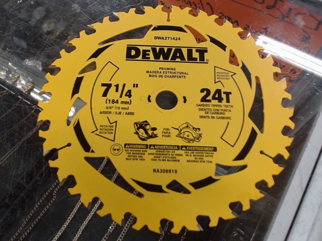 Lame de scie ronde 7