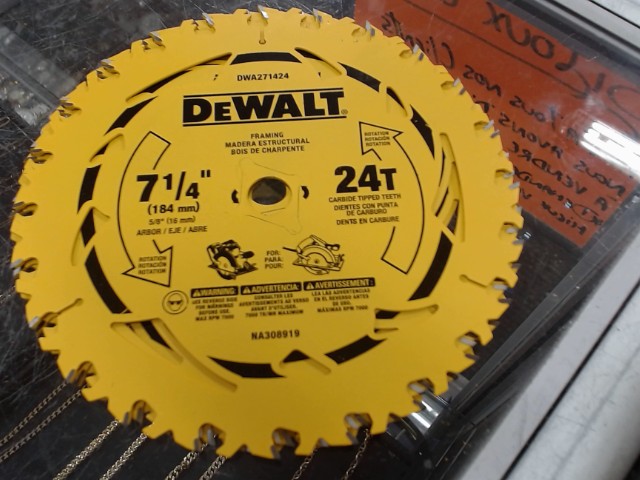 Lame de scie ronde 7