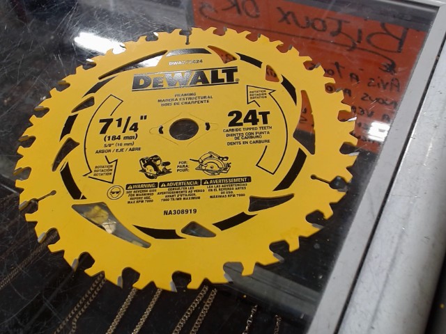 Lame de scie ronde 7