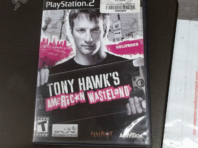 Tony hawk's american masterland ps2