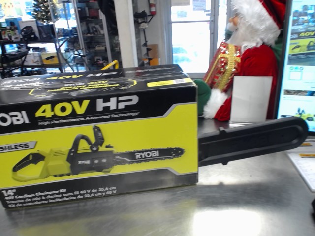 Chainsaw ryobi 40v hp 14'' neuf