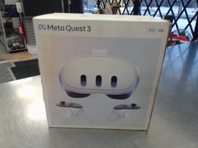 Casque meta quest+boite+man