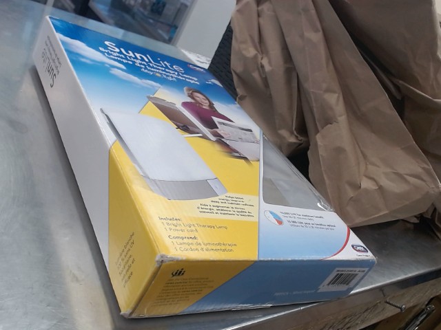 Sunlite brigth ligth therapy lamp
