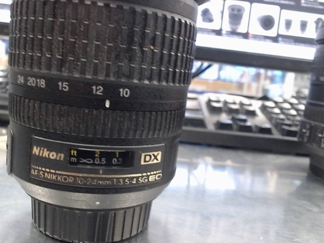 Nikon af-s dx nikkor 10-24mm lentille