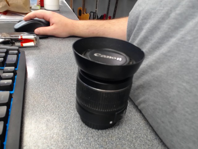 Lens canon image stabilizer efs