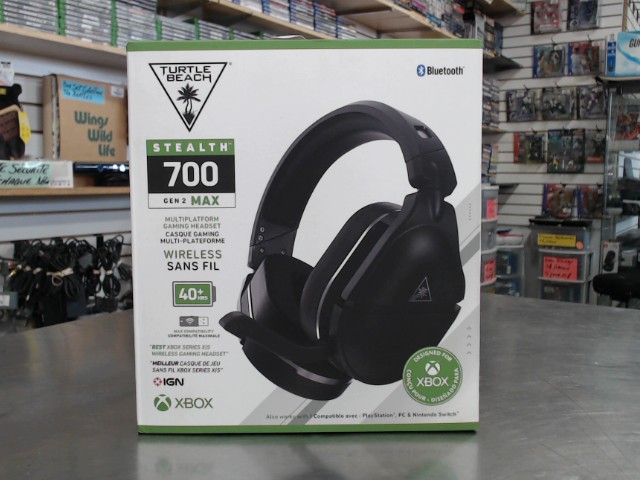 Casque gameur sans fil bluetooth neuf