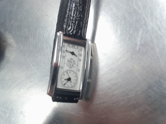 Montre stainless cadran blanc