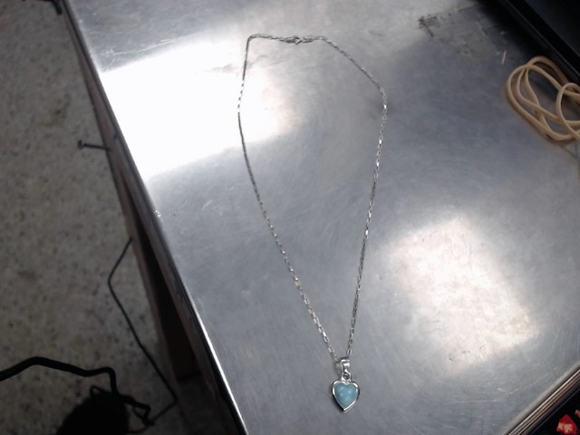 Chaine en argent maillon carre