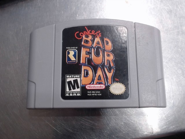 Conker's bad fur day