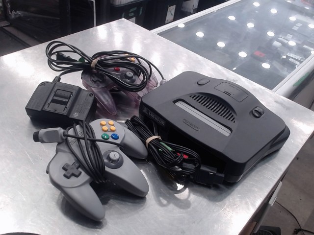 Console n64 + 2 manette + acc