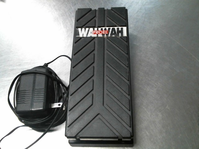 Pedale wahwah avec psu